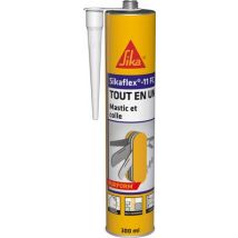 Mastic Colle polyuréthane Sikaflex 11 FC Purform blanc 300 ml - SIKA