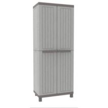 Armoire PVC C-WOOD à 2 portes avec 3 tablettes TERRY