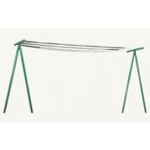 Etendage extérieur à linge plastifié vert