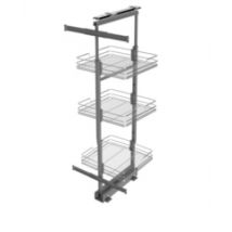 Kit coulissant demi colonne cuisine 60 cm VIBO