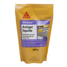 Antigel liquide accélérateur durcissement SikaCem 500 ml pour 35 kg de ciment - SIKA