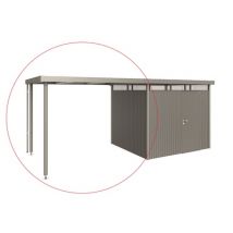 Auvent HighLine H2 Grisquartz BIOHORT