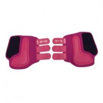Setzi Saddles Protective Boots 2 pezzi Anteriori o Posteriori CON LOGO - ULTIMI PEZZI Fucsia