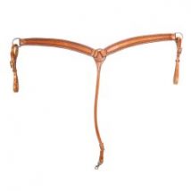 Brad Ren's Pettorale in cuoio sagomato zig zag