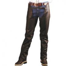 Lakota Saddlery Chaps Western effetto Pull-Up Marrone XS