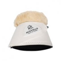 Acavallo Praglomi con montone sintetico Bianco M