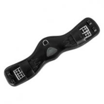 Acavallo Sottopancia dressage anatomico in cuoio Nero 55 cm