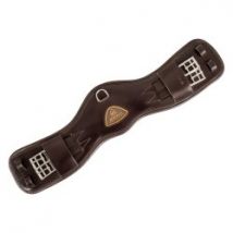 Acavallo Sottopancia dressage anatomico in cuoio Testa di moro 75 cm