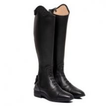 Equestro Stivali da concorso con lacci ed inserti multilogo 35 Small