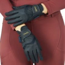 D-istinto Guanti con filetto XXS Nero/Oro