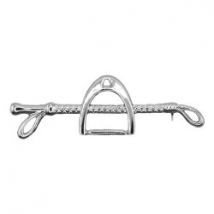 Sartore Spilla con staffa Argento