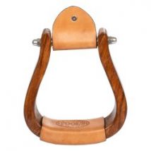 Pool's Equitazione Staffe Western YS Standard in legno