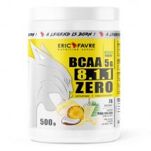 BCAA 8.1.1 ZERO Vegan 500gr Bcaa & Acides Amines Piña colada - Eric Favre
