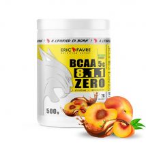 BCAA 8.1.1 ZERO Vegan 500gr Bcaa & Acides Amines Thé Pêche - Eric Favre