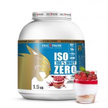 Iso Zero 100% Whey Protéine Proteines - Framboisier - 1,5kg - Eric Favre
