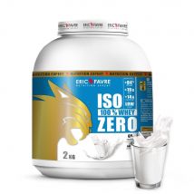 Iso Zero 100% Whey Protéine Proteines - Naturel - 2kg - Eric Favre