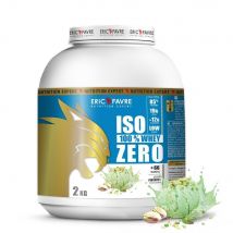Iso Zero 100% Whey Protéine Proteines - Pistache - 2kg - Eric Favre
