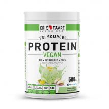 Protéines végétales tri-source, Protein Vegan Proteines - Pistache - 500g - Eric Favre
