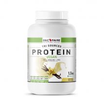 Protéines végétales tri-source, Protein Vegan Proteines - Vanille - 1,5kg - Eric Favre