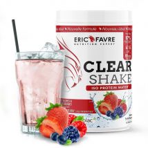 Clear Shake - Iso Protein Water Proteines - Fruits rouges - 500g - Eric Favre