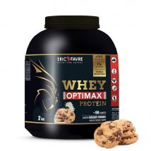 Whey Optimax Protein Proteines - Biscuit Cookie - 2kg - Eric Favre