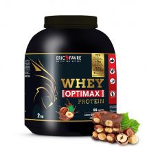 Whey Optimax Protein Proteines - Chocotella - 2kg - Eric Favre