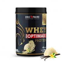 Whey Optimax Protein Proteines - Vanille - 500g - Eric Favre