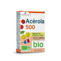Acérola 500 enrichie en acérola verte Bio 3 Chenes Laboratoires - - Eric Favre
