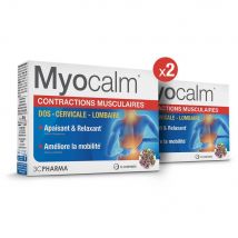 Myocalm Contractions Musculaires - Comprimés - Lot de 2 3c Pharma - - Eric Favre
