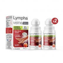 Lymphaveine - Roll-on Jambes légères - Lot de 2 3c Pharma - - Eric Favre
