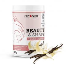 Beauty & shape - Protéines & Collagène Proteines - Vanille - 525g - Eric Favre