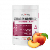 Collagen complex + Enrichi en Vitamine C Bien Etre General - Pêche - 300g - Eric Favre