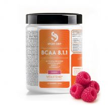 BCAA 8.1.1 VITAXTEND Sportdiet - Framboise - 500g - Eric Favre