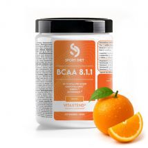 BCAA 8.1.1 VITAXTEND Sportdiet - Orange - 500g - Eric Favre