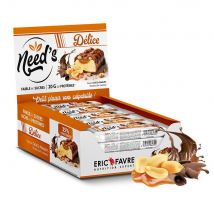 Barre Délice Need's Barres Proteinees - Choco-peanuts - Display de 12 unités - Eric Favre