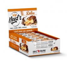 Barre Délice Need's Barres Proteinees - Choco-peanuts - Display de 12 unités - Eric Favre