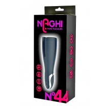 Naghi No.44 Masturbatore ricaricabile 10 livelli vibrazione silicone IPX7 nuovo