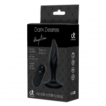 Dark Desires Angelina Plug anale vibrante 9x e rotante stimolante telecomando