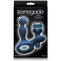 Stimolatore prostatico e perineo blu Premium Orbit caldo rotante vibrante