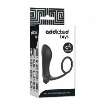 Plug Anale P Spot vibrante con cockring 15 cm ca inseribile 10 cm ca