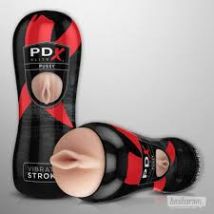 Masturbatore uomo PDX Elite vagina morbido texture stimolante realistico color carne
