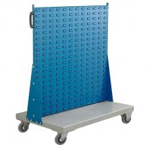 Spacemaster Single Sided Bin Trolley - 1160h x 1000w x 530d