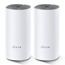Tp-link deco e4 2-pack router wireless dual-band 2.4ghz-5ghz fast ethernet bianco