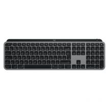 Logitech mx keys for mac - tastiera wireless, bluetooth, usb-c, macbook pro, macbook air, imac, ipad, italiano qwerty - grigio