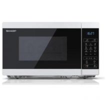 Sharp yc-mg02ew microonde con grill 20l 800w controllo elettronico 11 livelli di potenza bianco