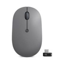 Lenovo go mouse wireless usb-c 2.400 dpi 4 tasti grigio