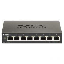 D-link dgs-1100-08v2 switch 8 porte gigabit 10/100/1000 nero