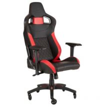 Corsair t1 race 2018 sedia gaming con schienale alto nero-rosso