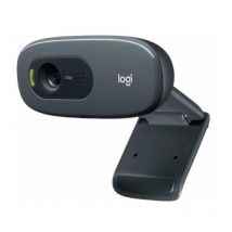 Logitech c270 webcam hd videochiamate hd widescreen, correzione automatica