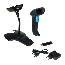 Link lklet10 lettore codici a barre wi-fi laser 1d con ricevitore usb e supporto
